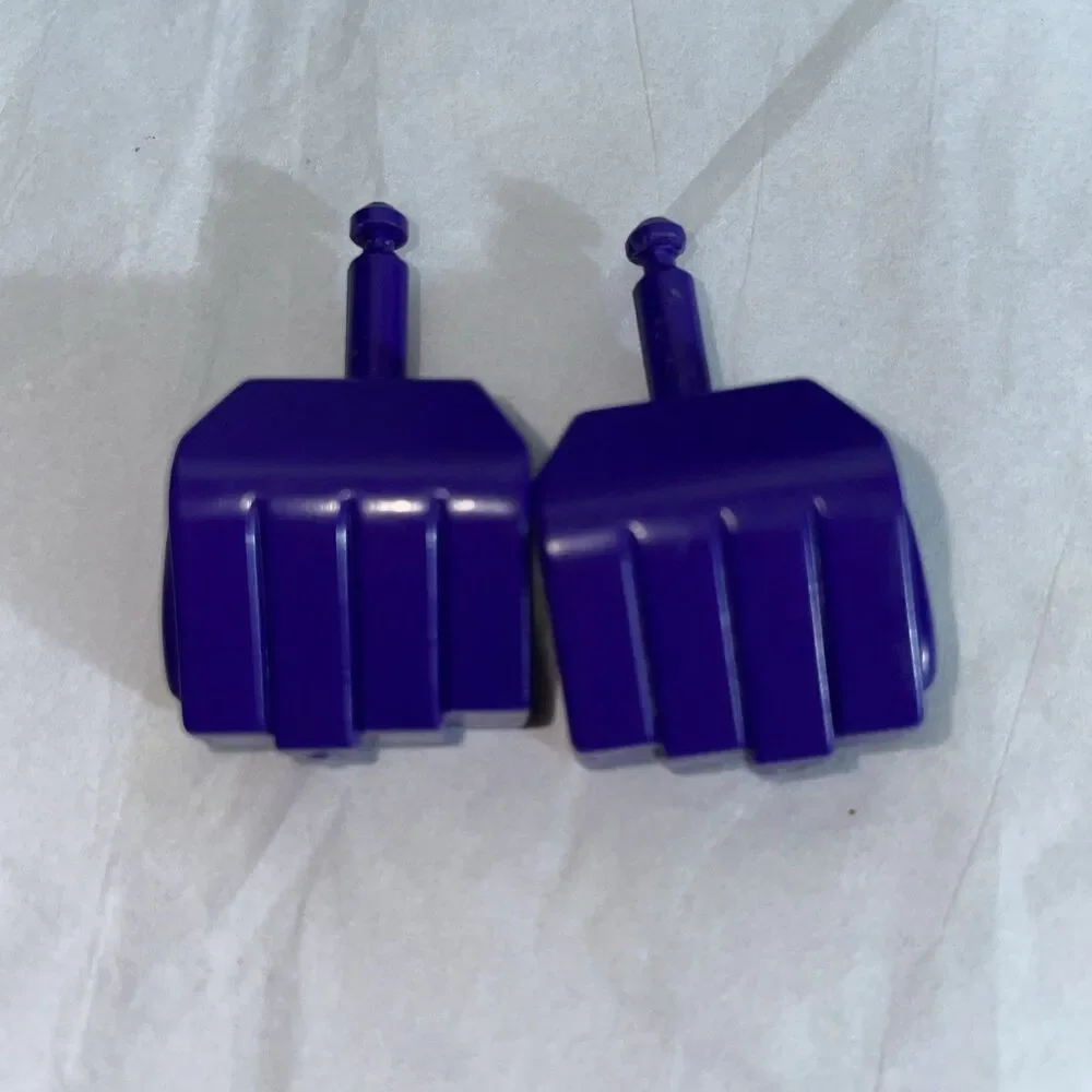 Vintage 1985 G1 Transformers Constructicon Devastator Purple Accessories Lot EUC